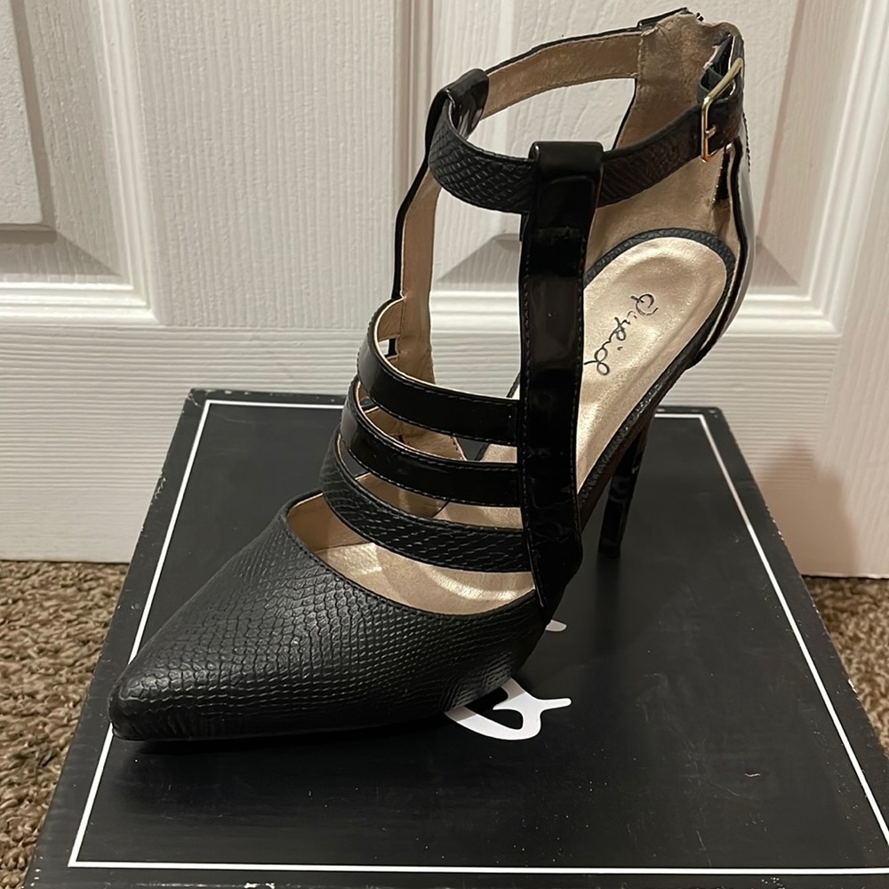 Black heels